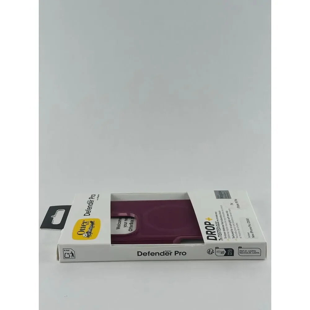 OtterBox Defender Pro Series iPhone 16 Pro Foxberry Matte Case NWT MSRP: $70.00